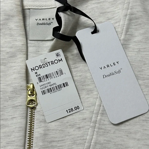 NWT Ladies Varley Davidson Sweat 1/2 Zip - Size Medium - Picture 2 of 11